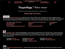 Tablet Screenshot of cdthayer.com